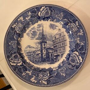 Wedge wood / Shreve Crump & Low Company of Boston china 11” dinner plate.